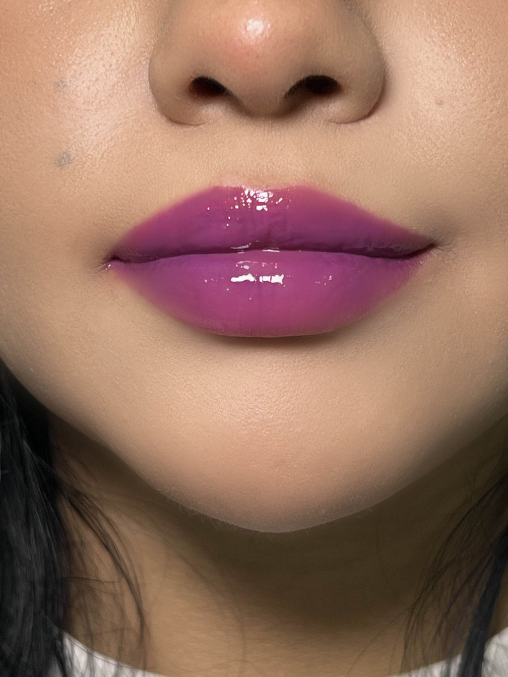 Fruit Jam Lip Gloss Keychain Set