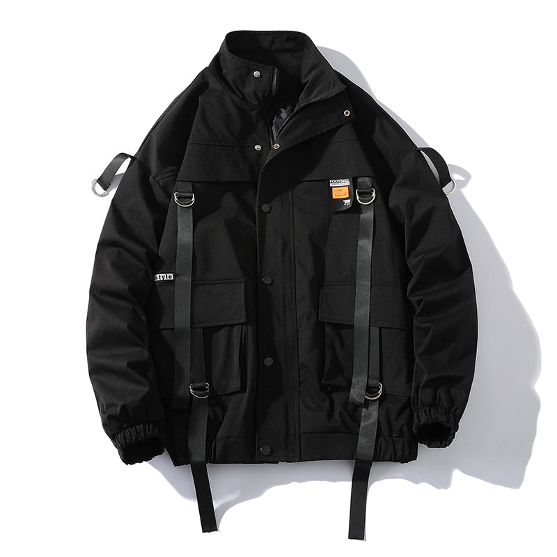 Harajuku Hooded Jacket - Black / 4XL / Nearest Warehouse - Jackets & Coats - Shirts & Tops - 8 - 2024