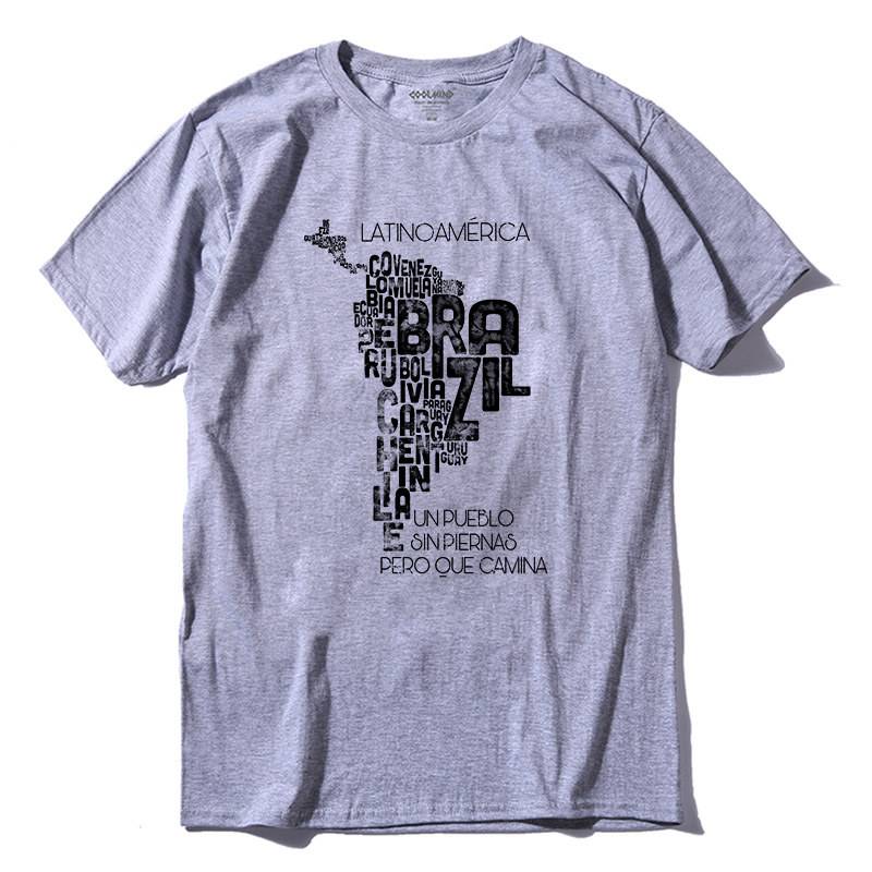 South America Tee - Light Gray / M - T-Shirts - Shirts & Tops - 5 - 2024