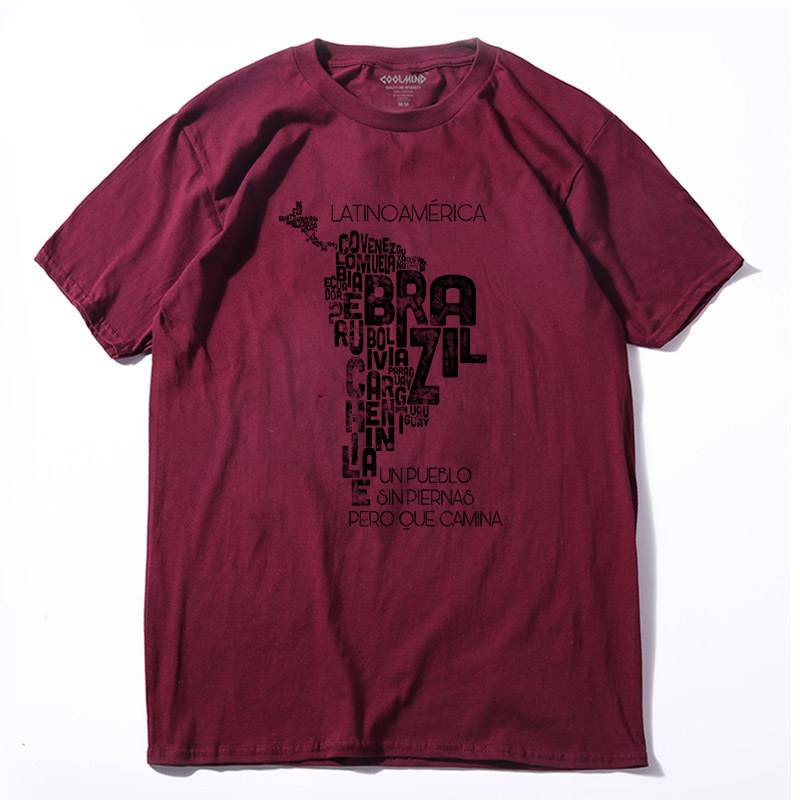 South America Tee - Red / M - T-Shirts - Shirts & Tops - 7 - 2024