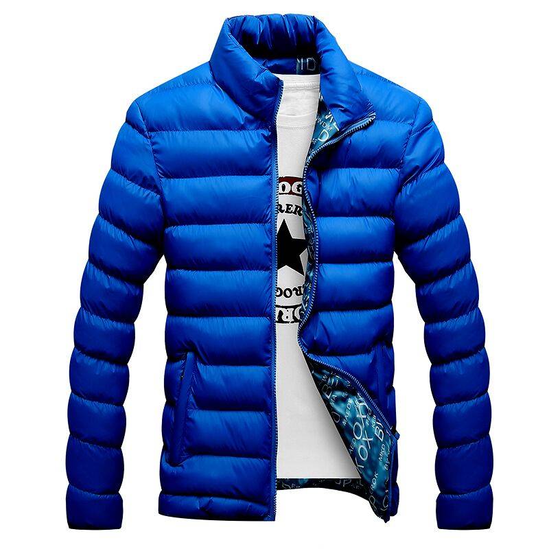 Men's Quilted Warm Jacket - Kawaii Stop - Casual, Down Jacket, Down Jackets, Harajuku, Harajuku Style, Jacket, Japanese, Korean, Men's Clothing &amp; Accessories, Men's Jackets, Men's Jackets &amp; Coats, Outdoor, Quilted, Street Fashion, Warm, Winter, Zipper