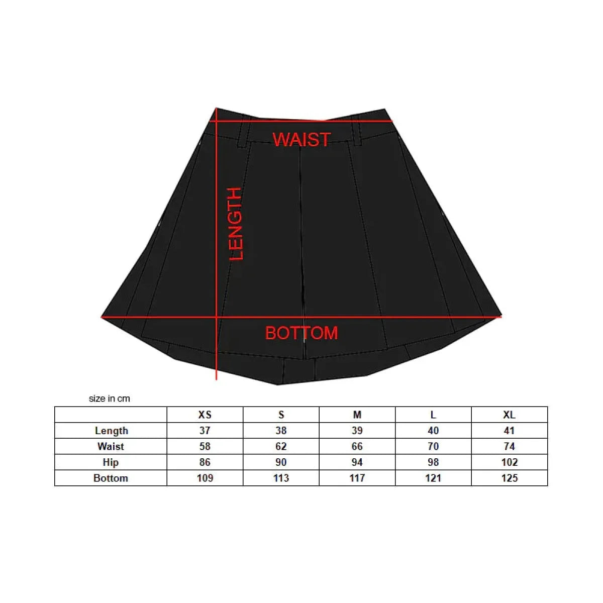 MS-Type 2005 Pleated Miniskirt with Safety Shorts - Bottoms - Mini Skirt - 13