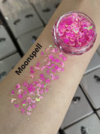 Gel Glitter Tears Festival Makeup