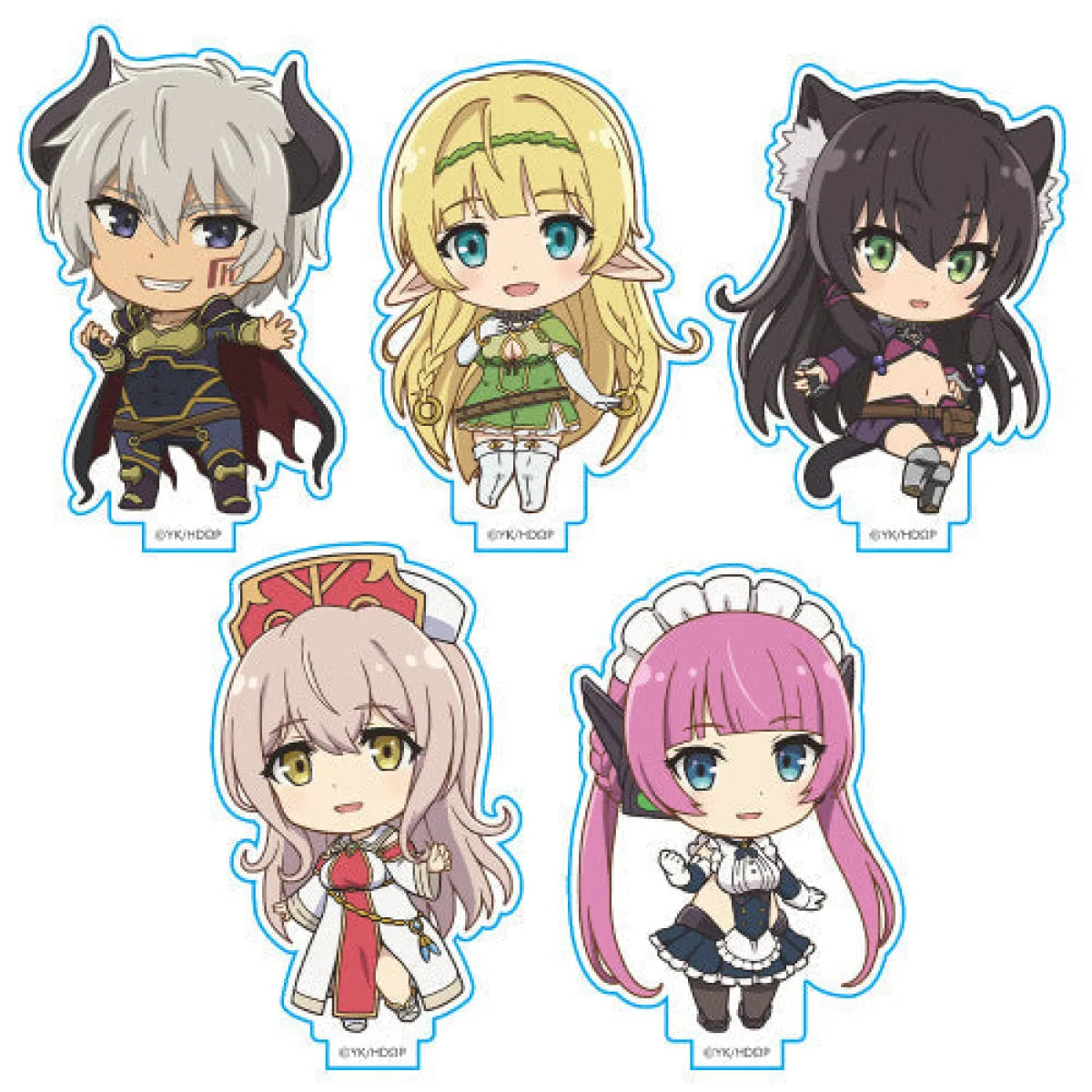 How Not to Summon a Demon Lord Omega Acrylic Stand Blind Box - Gifts - Keychain - 1