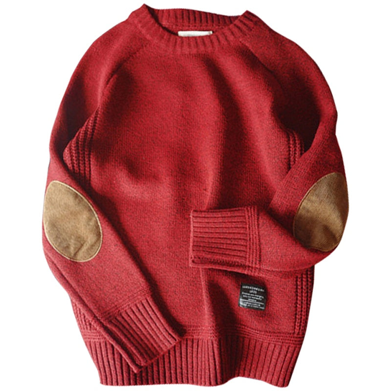 Men’s Harajuku Pullover Sweater - Red / M - Sweaters - Shirts & Tops - 10 - 2024