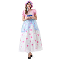 Shepherdess Pink Long Cosplay Costume Dress - All Dresses - Cosplay Outfit - 6