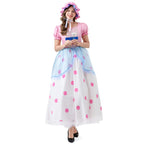 Shepherdess Pink Long Cosplay Costume Dress - All Dresses - Cosplay Outfit - 6
