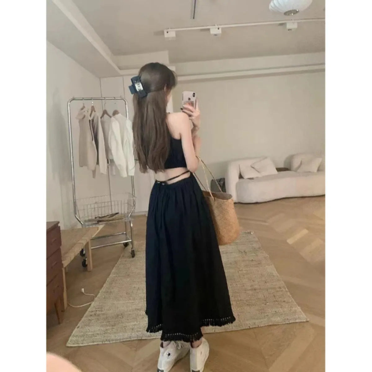 Cut Out Halter Backless Maxi Dress - All Dresses - Maxi Dress - 6
