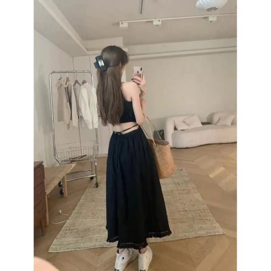 Cut Out Halter Backless Maxi Dress - All Dresses - Maxi Dress - 6