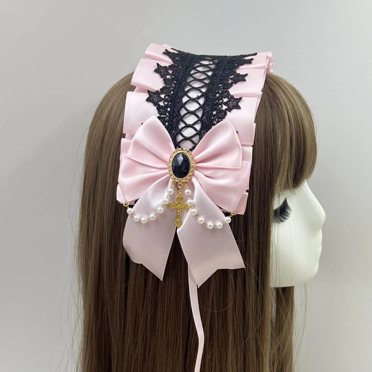 Gothic Lolita Angel Cross Hair Band - Accessories - Accessories - 11