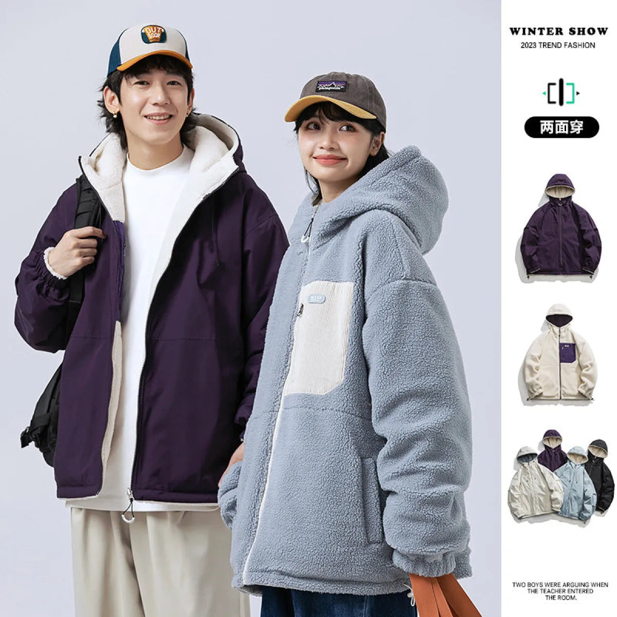 Hooded Corduroy Loose Jacket - Jackets & Coats - Jacket - 2
