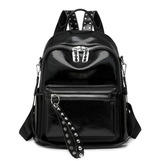 Korean Style PU Leather Mini Backpack - Women Bags & Wallets - Backpack - 6