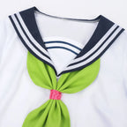 JK School Uniform Cosplay Set – Anime Sailor Top & Pleated Skirt - Bottoms - Cosplay Outfit - 5