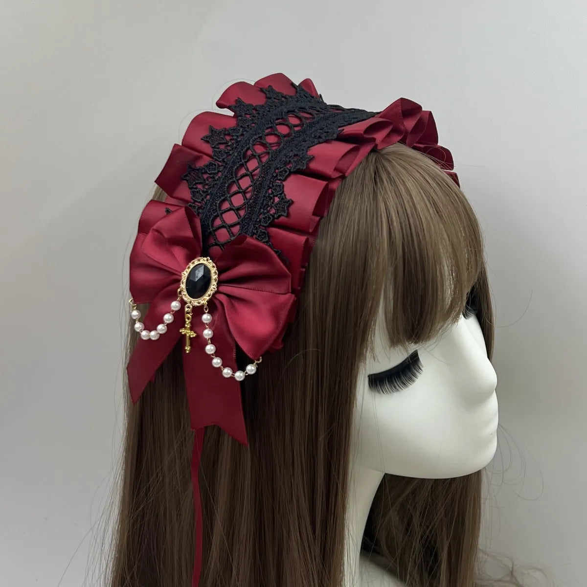 Gothic Lolita Angel Cross Hair Band - Accessories - Accessories - 12