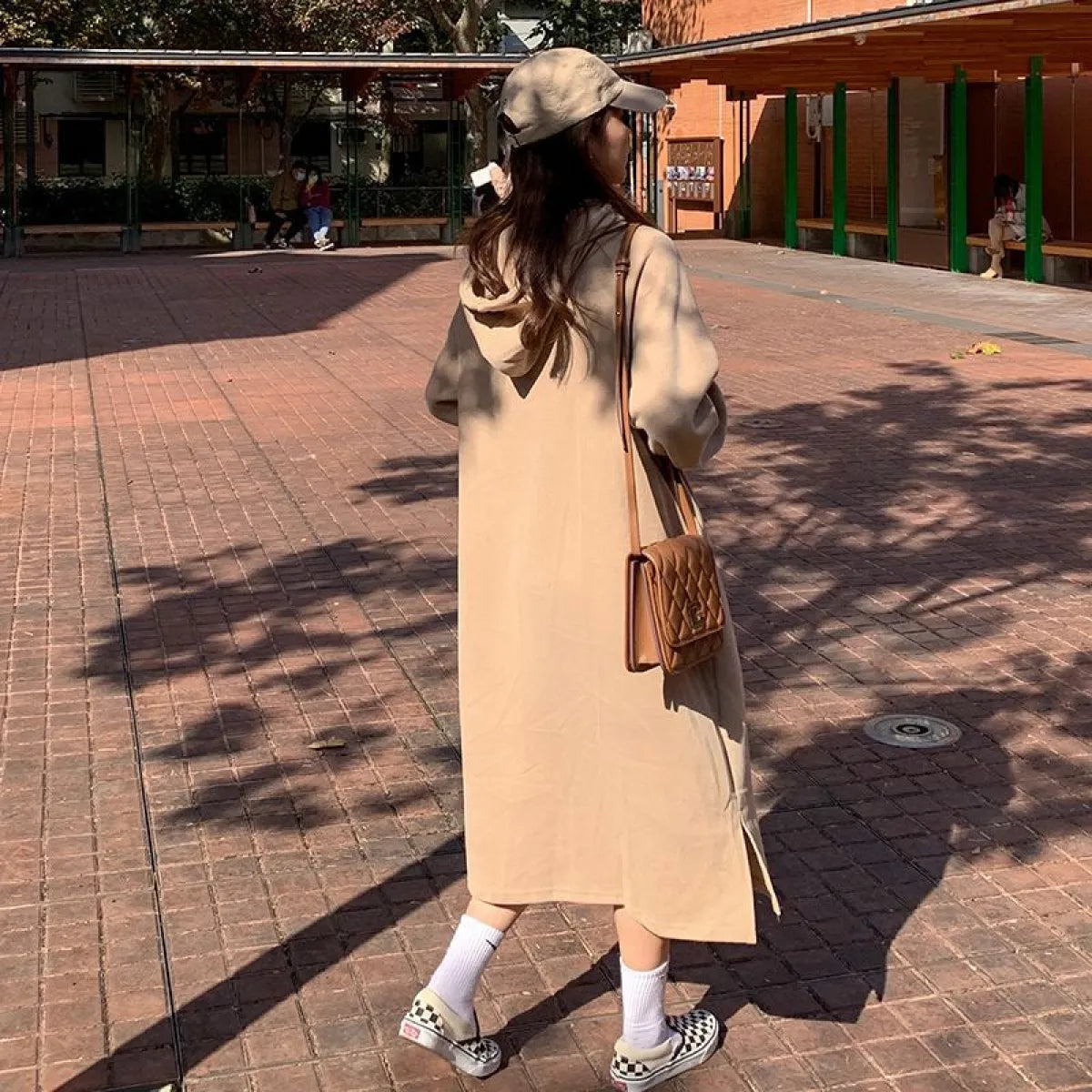 Korean BF Fleece-Lined Maxi Dress - All Dresses - Maxi Dress - 3