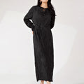 French Style A-Line Lantern Sleeve Maxi Dress - All Dresses - Maxi Dress - 6