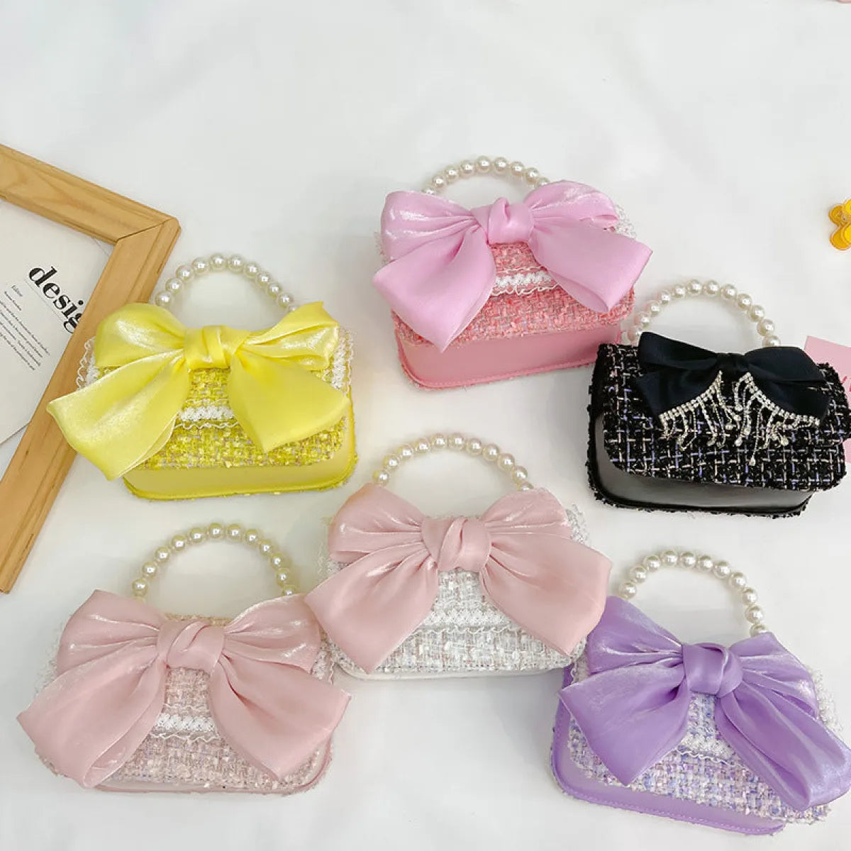 Pearl Bow Korean Shoulder Handbag - Women Bags & Wallets - Handbag / Purse - 3