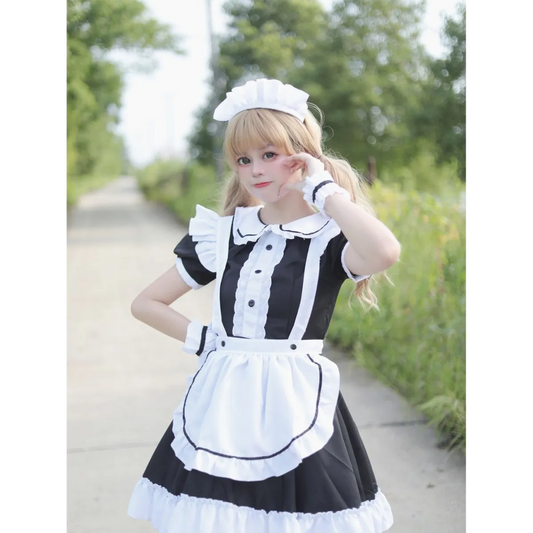 Japanese Style Sweet Lolita Maid Cosplay Costume - Women’s Clothing & Accessories - Cosplay Outfit - 2