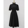 Romantic Korean Chic Slim Waist Midi Dress - All Dresses - Midi Dress - 5