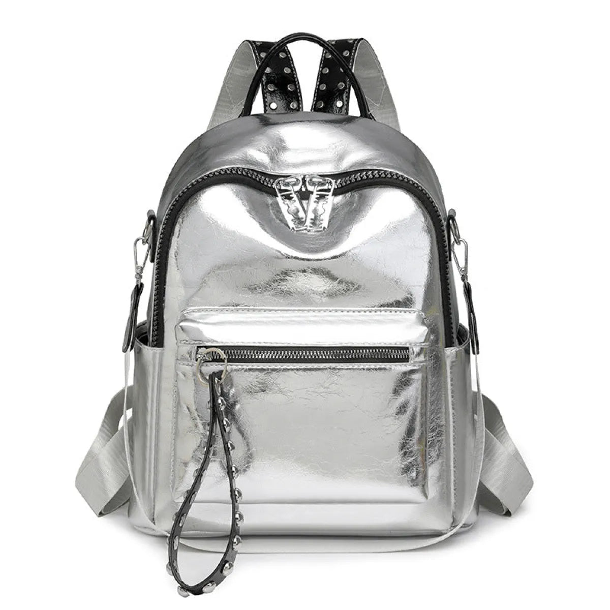 Korean Style PU Leather Mini Backpack - Women Bags & Wallets - Backpack - 5