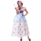 Shepherdess Pink Long Cosplay Costume Dress - All Dresses - Cosplay Outfit - 2