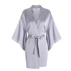 Ice Silk Lace V-Neck Nightdress - All Dresses - Sexy Lingerie - 14