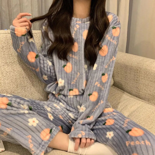 Women’s Long-Sleeve Homewear Suit Set (2023 Spring) - Best Sellers - Sets / Co-ords - 6