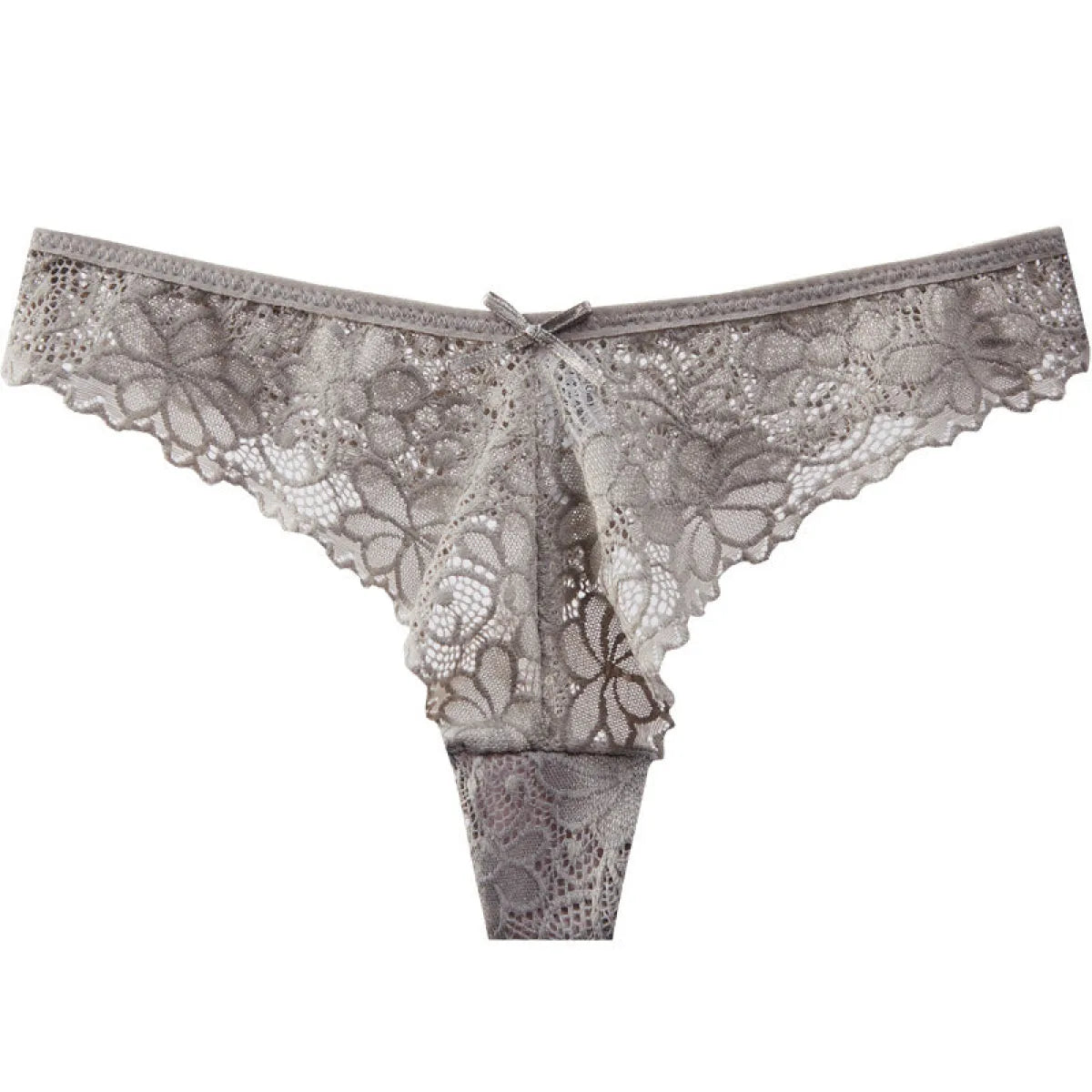 Low Waist Lace Thong with Cotton Lining - Women’s Clothing & Accessories - Panties - 13