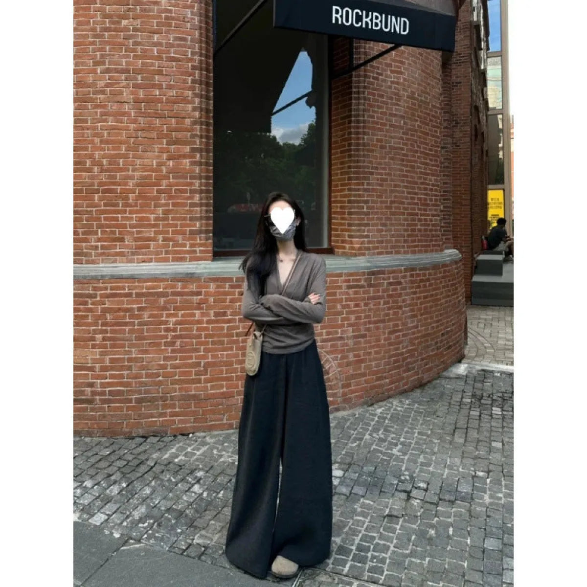 Salt Style V-Neck Top & Wide Leg Pants Set - Best Sellers - Sets / Co-ords - 5