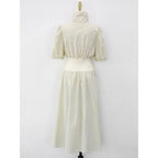 Romantic Korean Chic Slim Waist Midi Dress - All Dresses - Midi Dress - 6