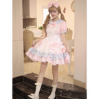Sweet Lolita Maid Cafe Cosplay Dress Set - All Dresses - Cosplay Outfit - 2