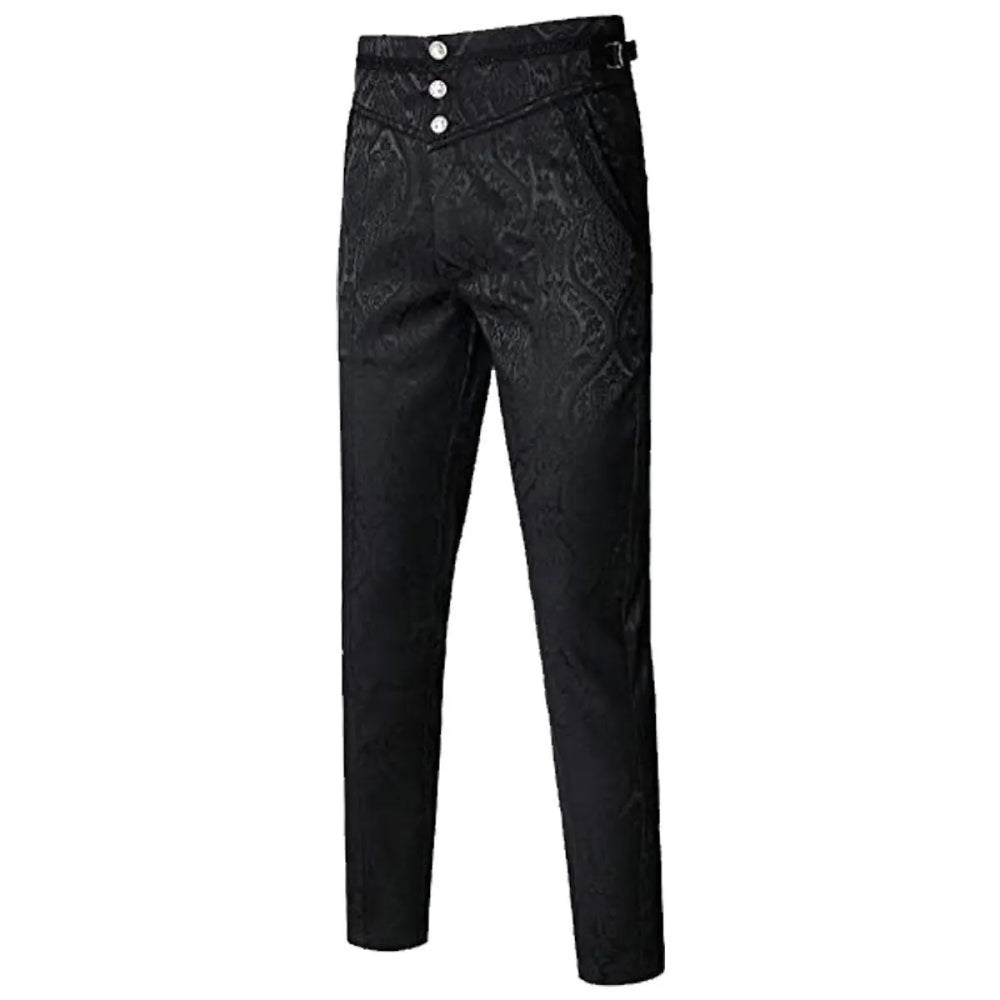 Gothic Vampire Jacquard Cosplay Pants - Bottoms - Pants - 1