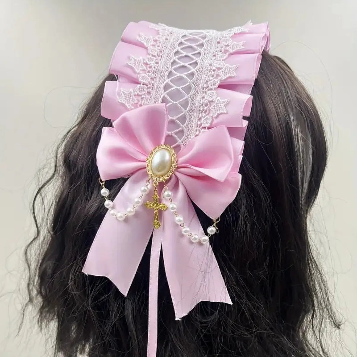 Gothic Lolita Angel Cross Hair Band - Accessories - Accessories - 8