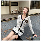 Tweed-Inspired Colorblock Knit Mini Dress - All Dresses - Mini Dress - 6