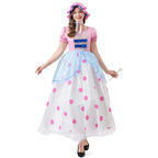 Shepherdess Pink Long Cosplay Costume Dress - All Dresses - Cosplay Outfit - 5
