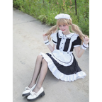 Japanese Style Sweet Lolita Maid Cosplay Costume - Women’s Clothing & Accessories - Cosplay Outfit - 3