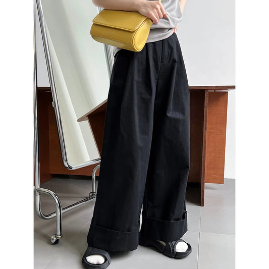 Luxi Washed Cotton Wide Leg Pants 1929 - Bottoms - Pants - 2