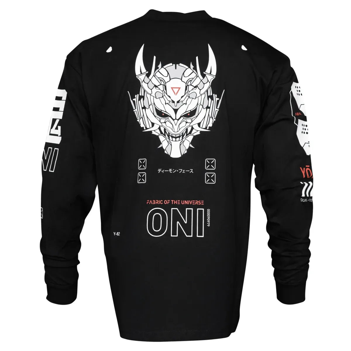 ONI Graphic Long Sleeve Tee by Fabric of the Universe - T-Shirts - T-Shirt - 1
