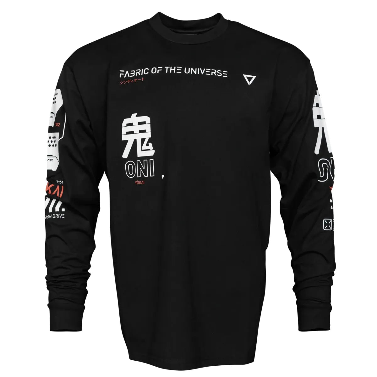 ONI Graphic Long Sleeve Tee by Fabric of the Universe - T-Shirts - T-Shirt - 2