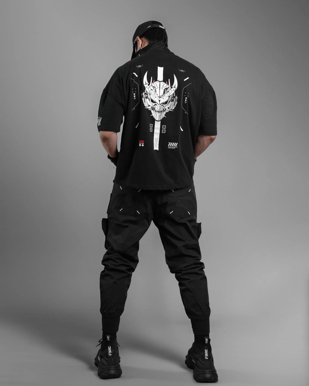 ONI 2.0 Cyber Oni Oversized Graphic Tee