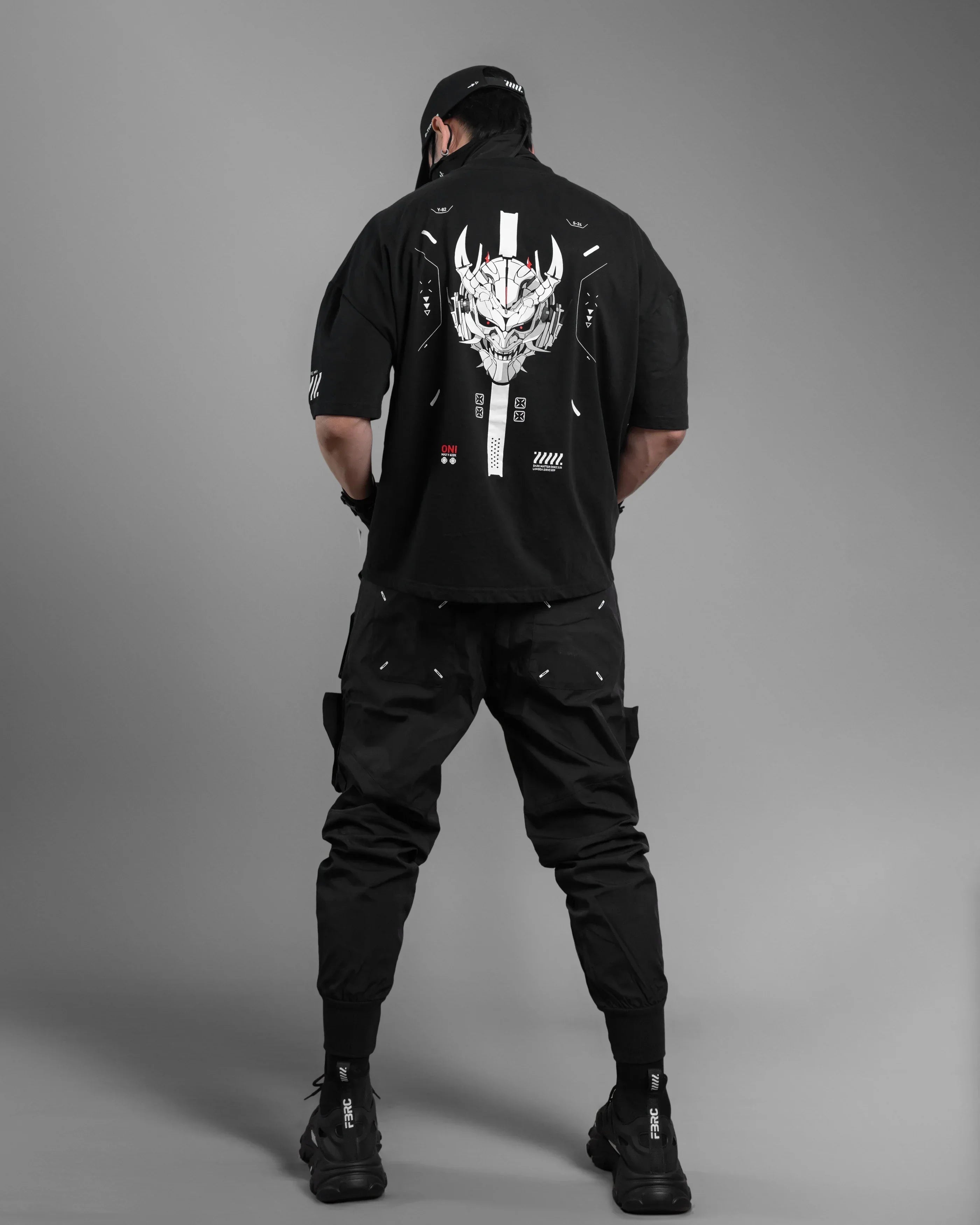 ONI 2.0 Cyber Oni Oversized Graphic Tee