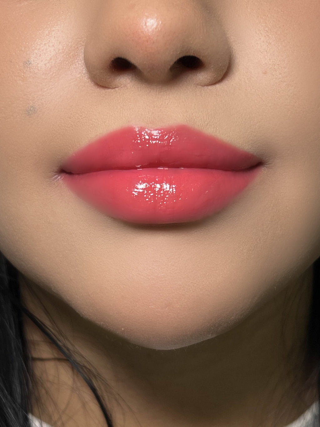 Fruit Jam Lip Gloss Keychain Set