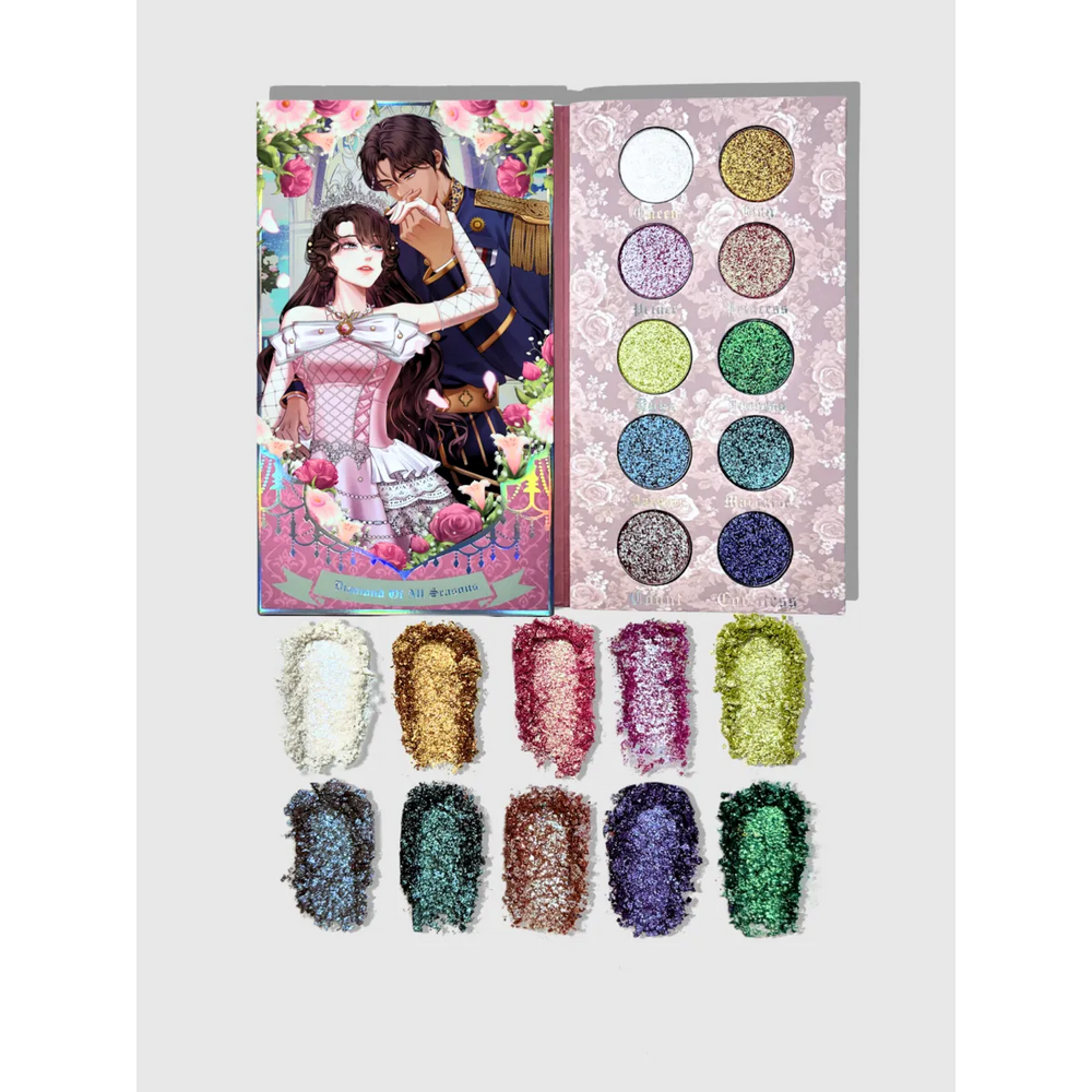 Diamond Of All Seasons Duochrome Glitter Palette - Cosmetics - Cosmetics - 1