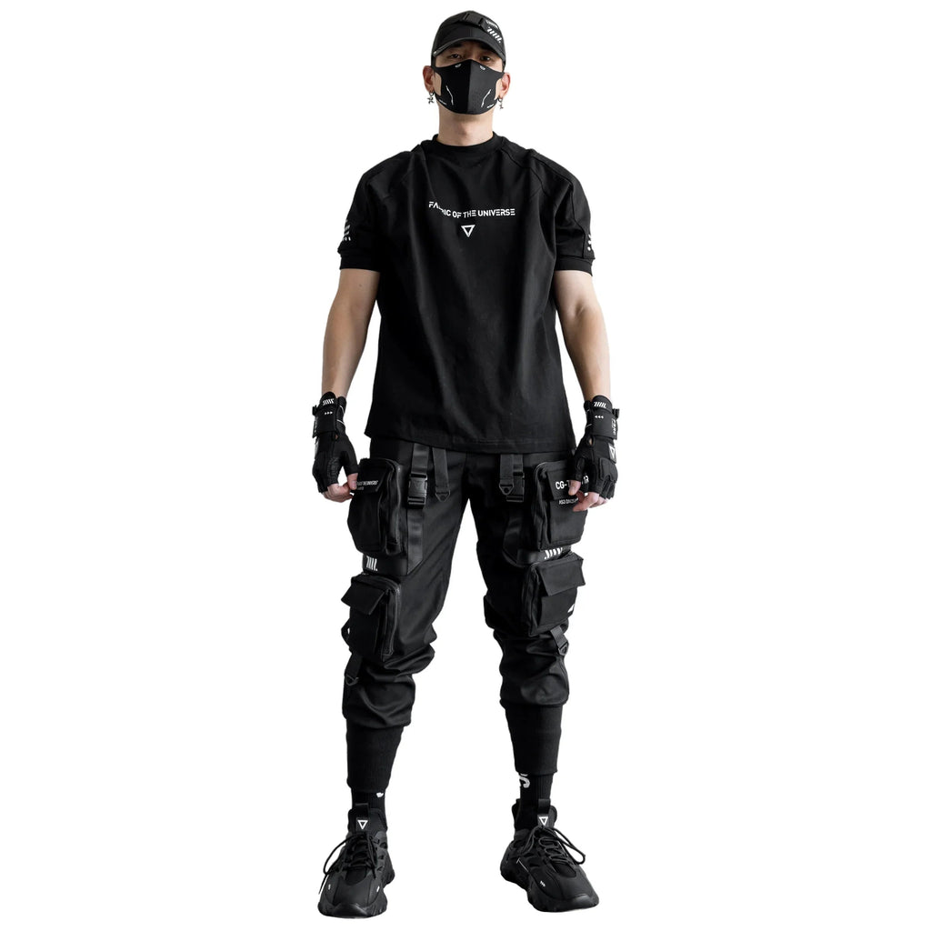 RGS-100B Black Armored Oversized Tee