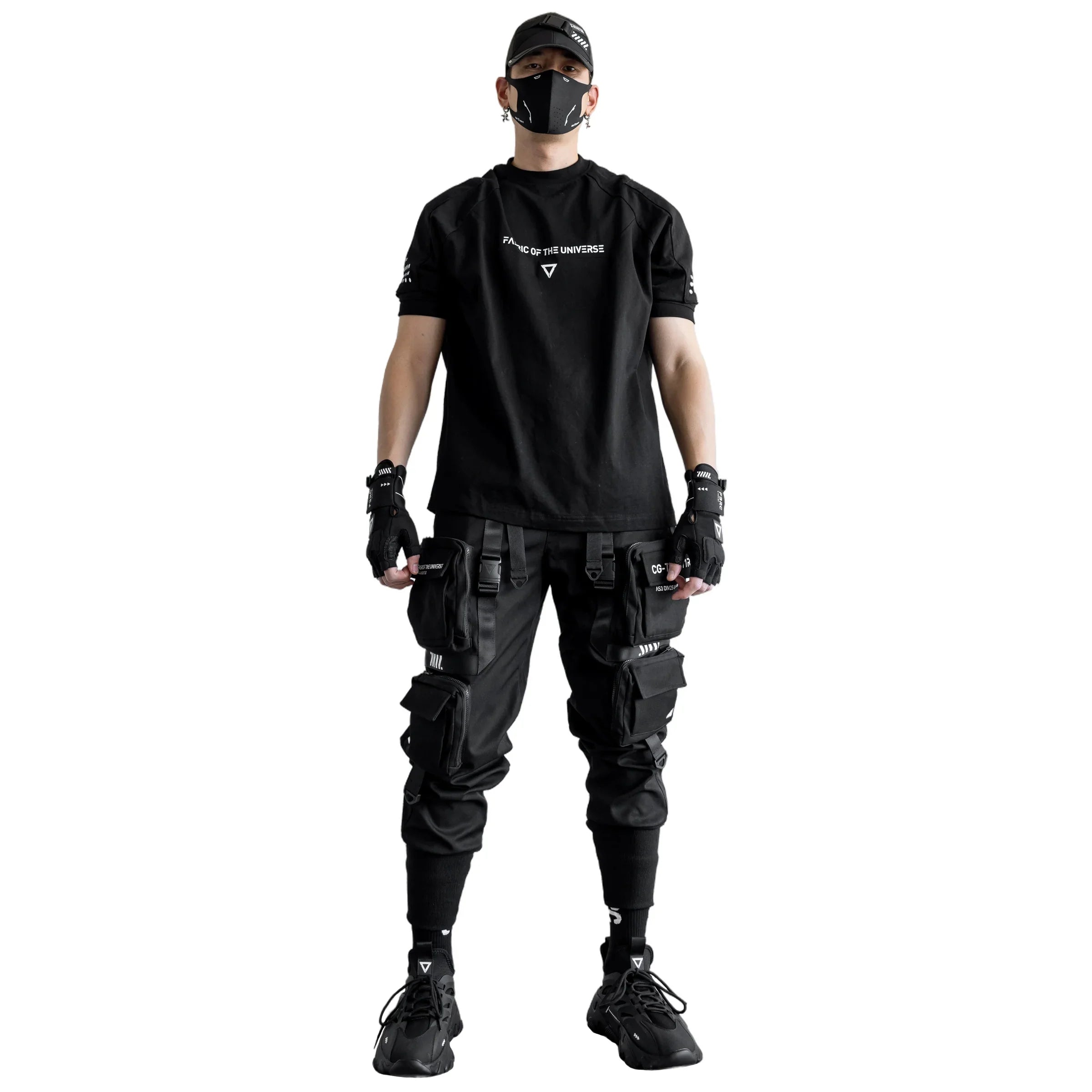 RGS-100B Black Armored Oversized Tee