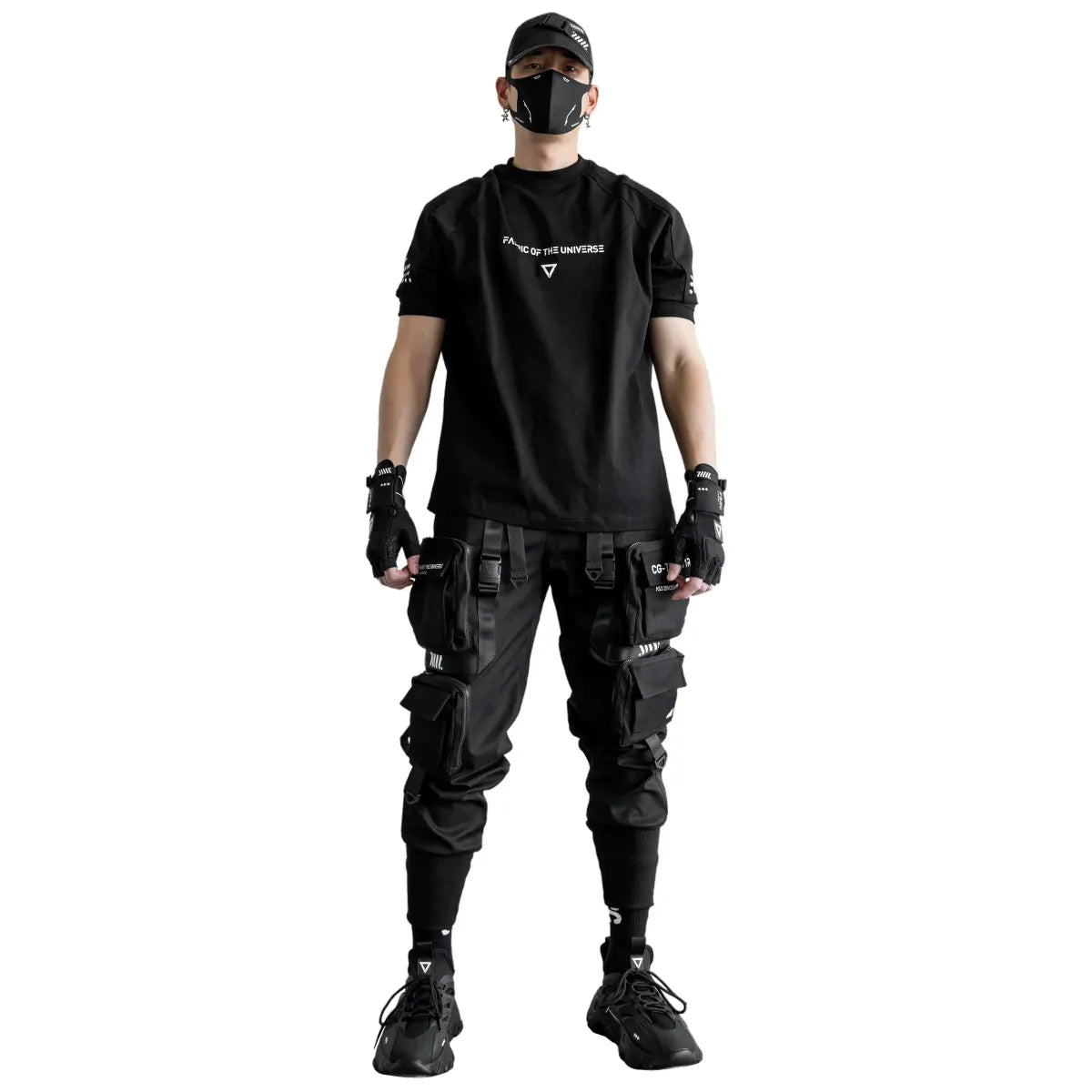 RGS-100B Black Armored Oversized Tee - T-Shirts - T-Shirt - 4