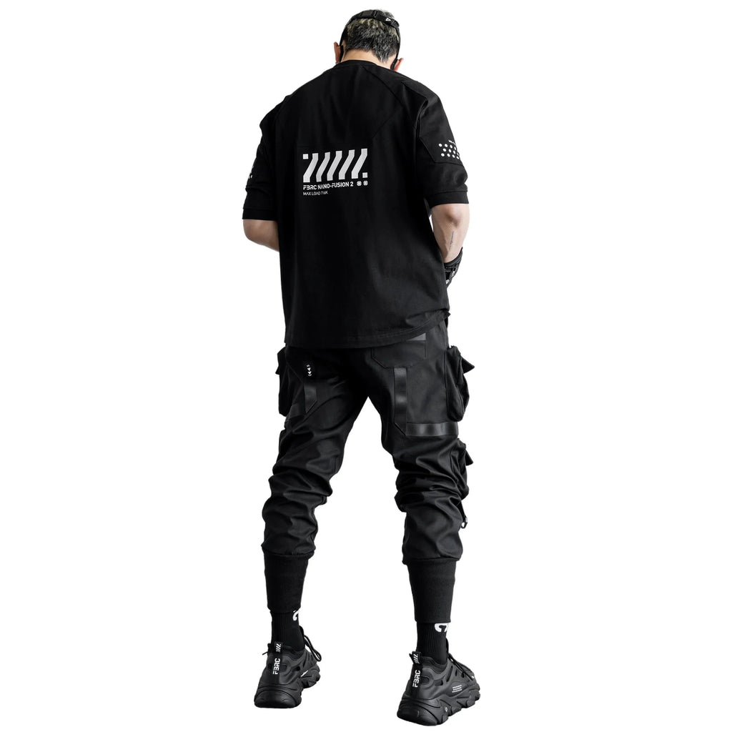 RGS-100B Black Armored Oversized Tee
