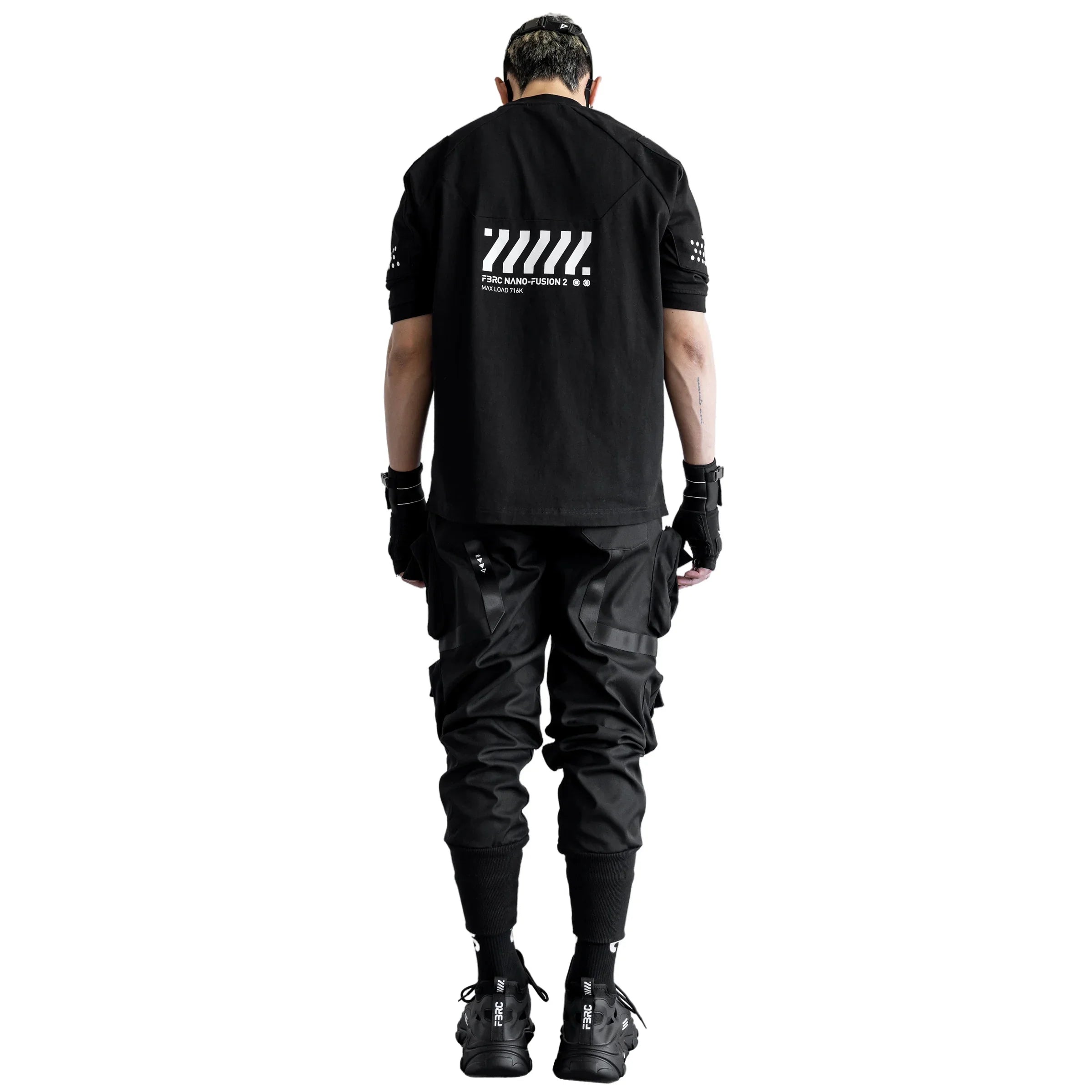 RGS-100B Black Armored Oversized Tee