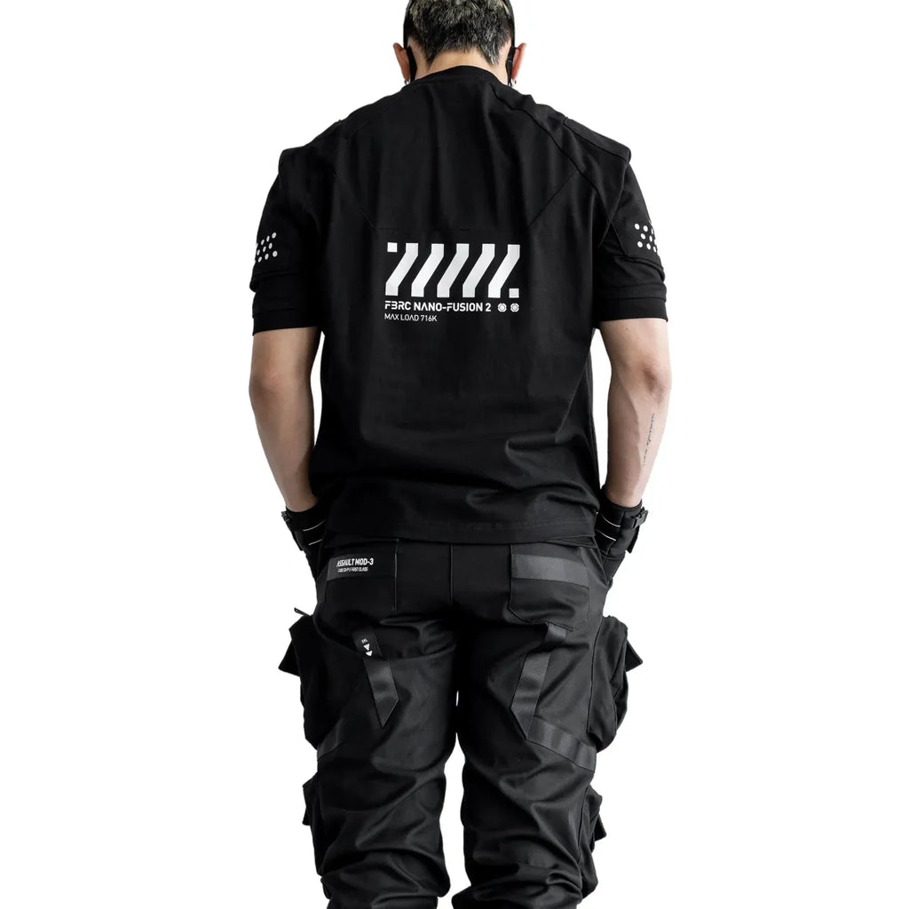 RGS-100B Black Armored Oversized Tee - T-Shirts - T-Shirt - 6