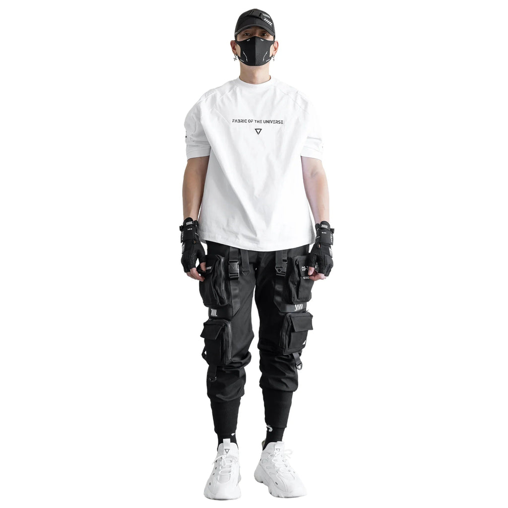 RGS-100B White Armored Oversized T-Shirt
